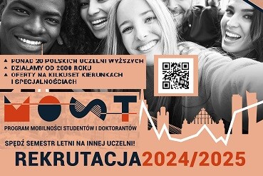 Rekrutacja do programu MOST na semestr letni 2024/2025