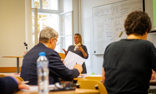 Dorota Bazuń, conference presentation