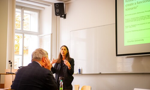 Jaroslava Swoboda, conference presentation